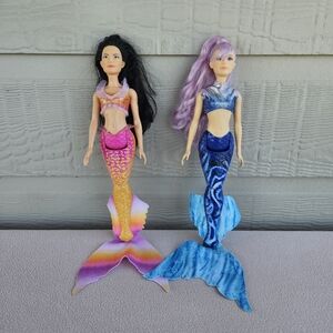 Disney Live Action Little Mermaid Sister Princess Karina Mala Barbie Doll Set